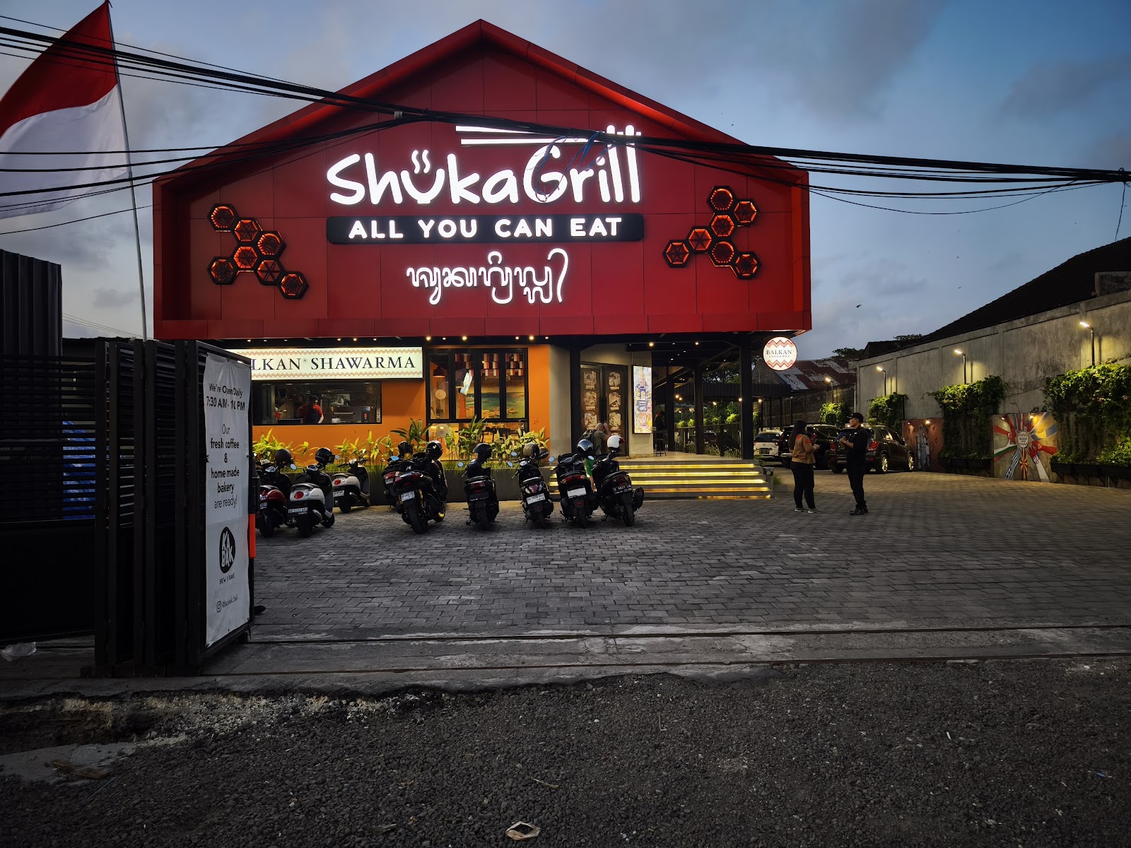 Shuka grill Bali — halal Japanese restaurant in Kerobokan, Bali