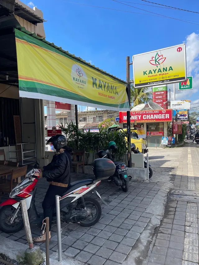 RM Kayana Ubud Pengosekan — halal Indonesian restaurant in Ubud, Bali