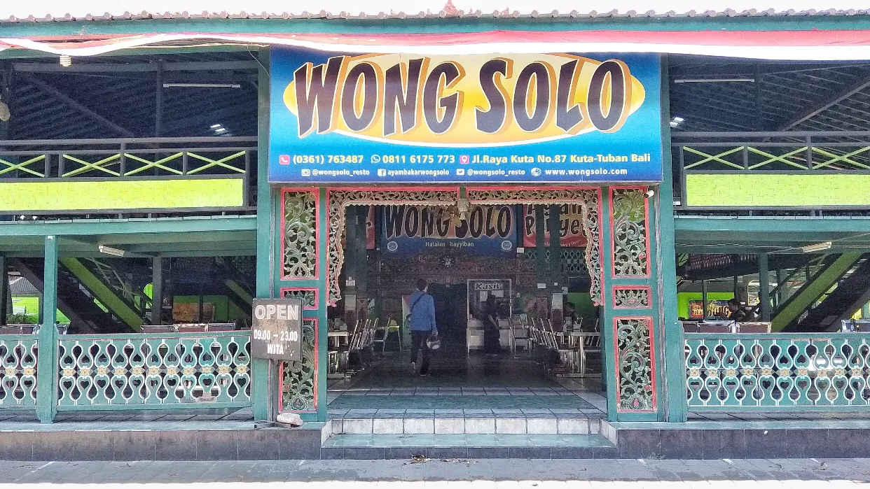 Ayam Bakar Wong Solo Kuta — halal Indonesian restaurant in Kuta & Legian